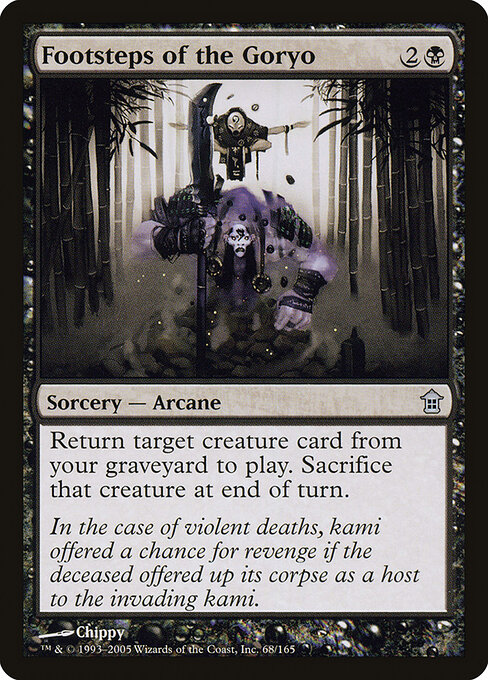 Footsteps of the Goryo - Saviors of Kamigawa Magic card