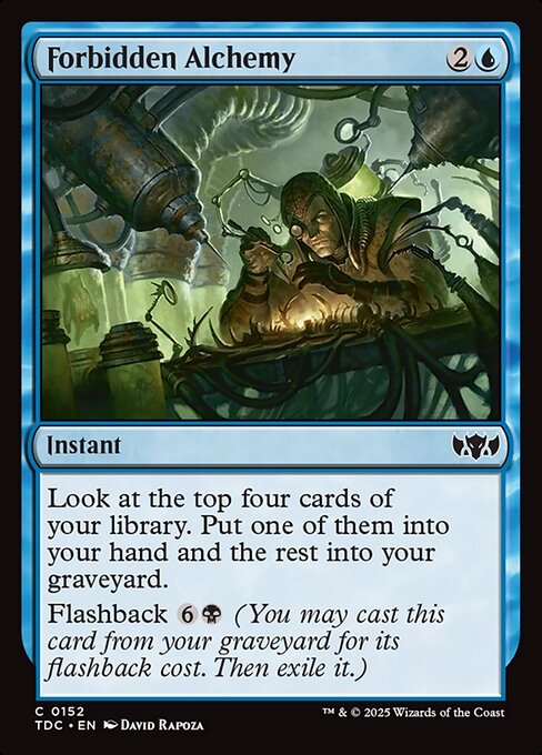 Forbidden Alchemy - Tarkir: Dragonstorm Commander Magic card