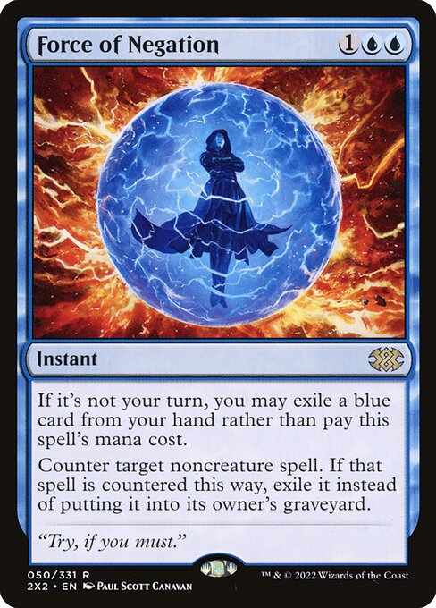 Force of Negation - Double Masters 2022 Magic card