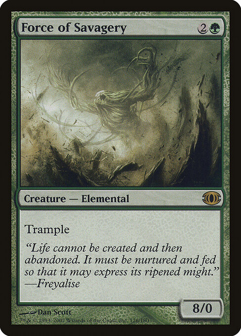 Force of Savagery - Future Sight Magic card