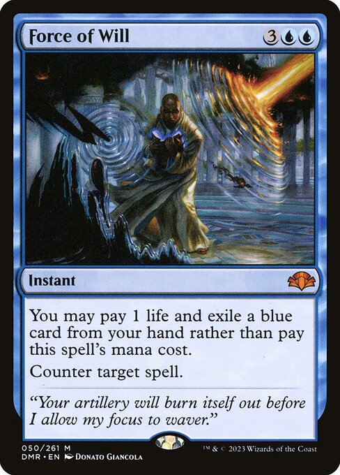 Force of Will - Dominaria Remastered Magic card