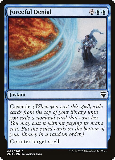 Forceful Denial - Commander Legends Magic card