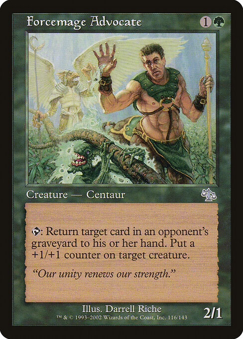 Forcemage Advocate - Judgment Magic card