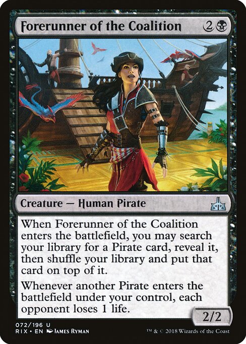 Forerunner of the Coalition - Rivals of Ixalan Magic card
