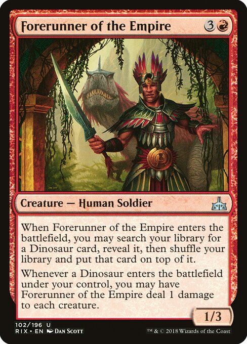 Forerunner of the Empire - Rivals of Ixalan Magic card