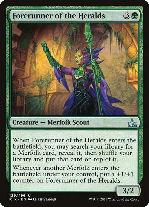 Forerunner of the Heralds - Rivals of Ixalan Magic card