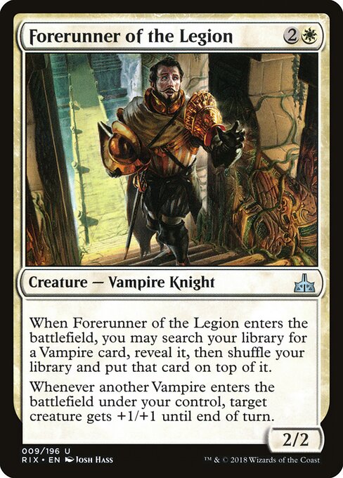 Forerunner of the Legion - Rivals of Ixalan Magic card
