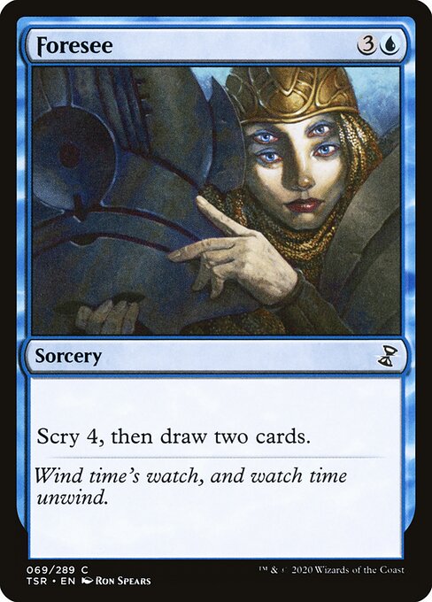 Foresee - Time Spiral Remastered Magic card
