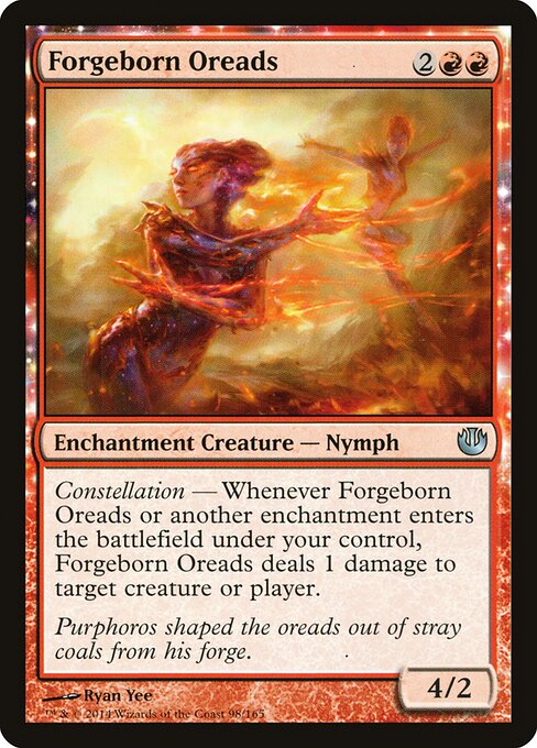 Forgeborn Oreads - Journey into Nyx Magic card