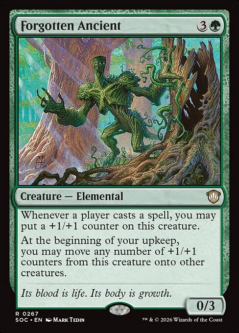 Forgotten Ancient - Secrets of Strixhaven Commander Magic card