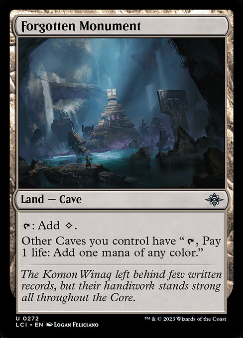Forgotten Monument - The Lost Caverns of Ixalan Magic card