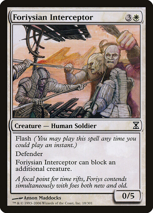 Foriysian Interceptor - Time Spiral Magic card