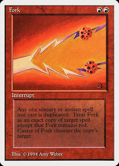 Fork - Summer Magic / Edgar (#153) - Illustrated by Amy Weber - Magic: The Gathering Card