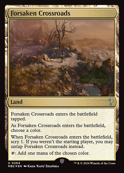 Forsaken Crossroads - Mystery Booster 2 Magic card