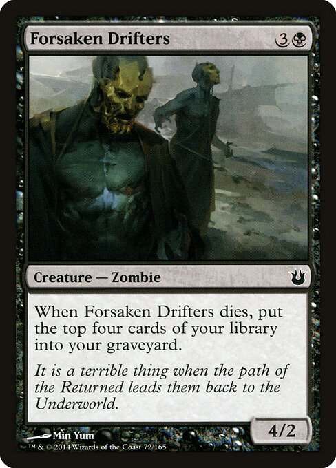 Forsaken Drifters - Born of the Gods Magic card