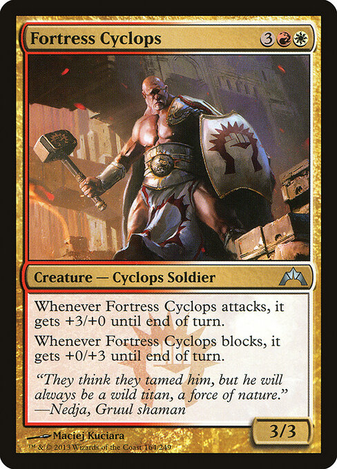 Fortress Cyclops - Gatecrash Magic card