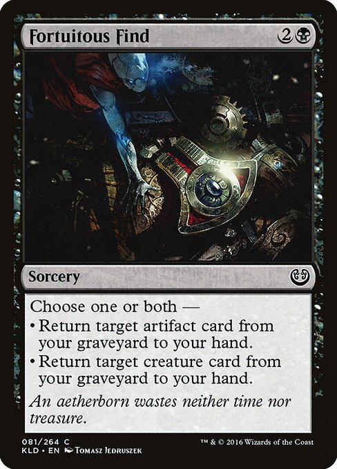Fortuitous Find - Kaladesh Magic card