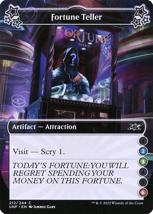 Fortune Teller - Unfinity Magic card