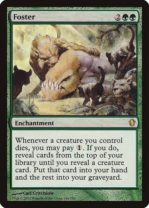 Foster - Commander 2013 Magic card