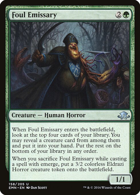 Foul Emissary - Eldritch Moon Magic card