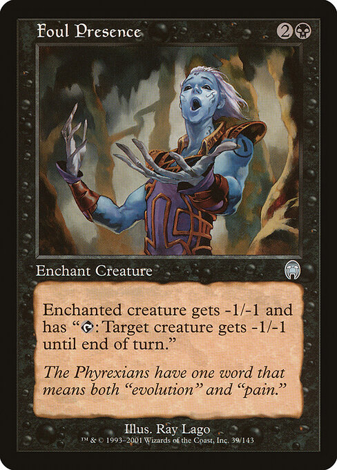 Foul Presence - Apocalypse Magic card