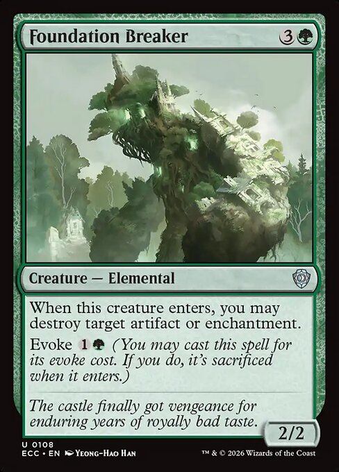 Foundation Breaker - Lorwyn Eclipsed Commander Magic card