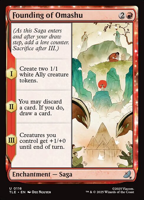Founding of Omashu - Avatar: The Last Airbender Eternal Magic card
