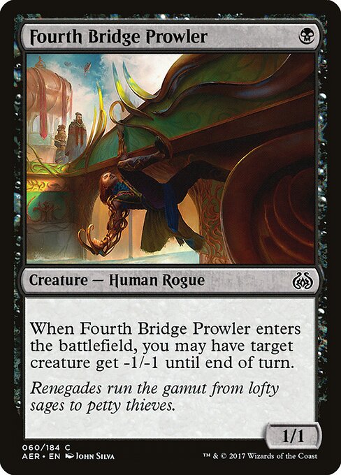 Fourth Bridge Prowler - Aether Revolt Magic card