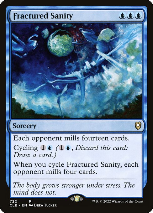 Fractured Sanity - Commander Legends: Battle for Baldur's Gate Magic card