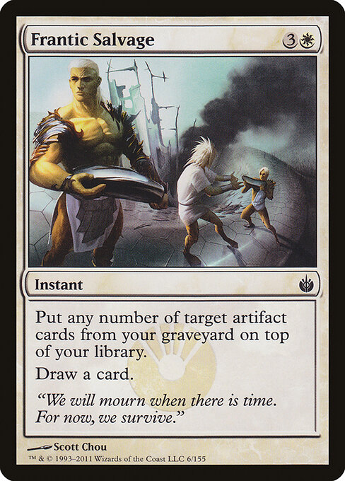 Frantic Salvage - Mirrodin Besieged Magic card