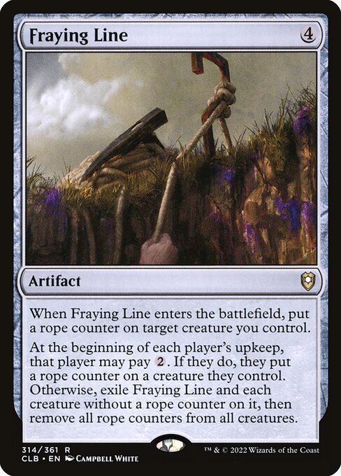 Fraying Line - Commander Legends: Battle for Baldur's Gate Magic card