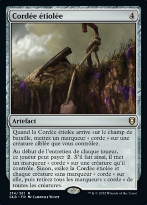 Fraying Line - Alchemy Horizons: Baldur's Gate (#257) - Illustrated by Campbell White - Magic: The Gathering Card