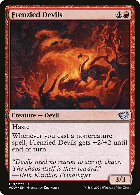 Frenzied Devils - Innistrad: Crimson Vow Magic card