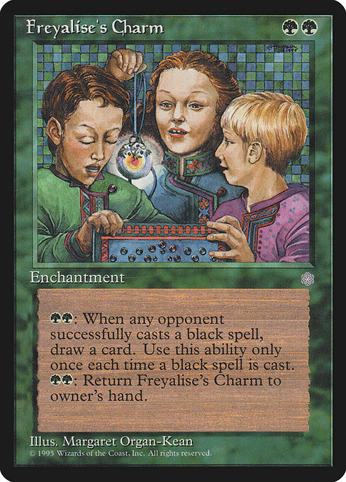 Freyalise's Charm - Ice Age Magic card