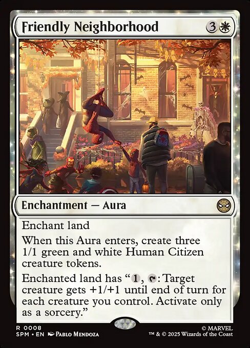 Friendly Neighborhood - Marvel's Spider-Man Magic card