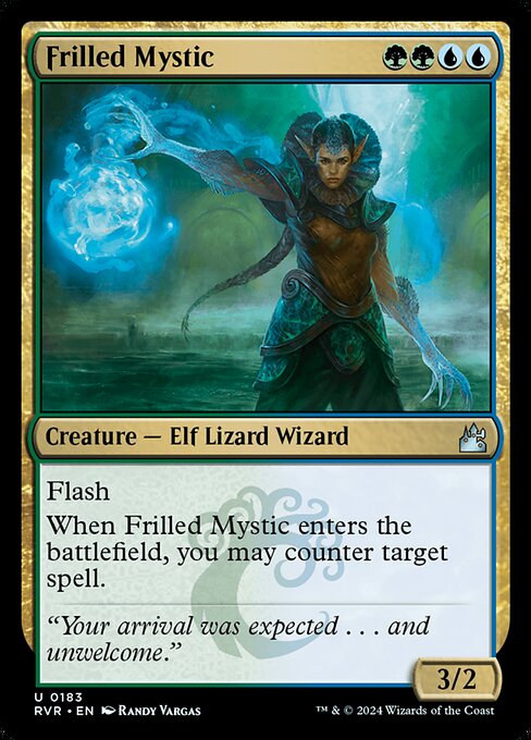 Frilled Mystic - Ravnica Remastered Magic card