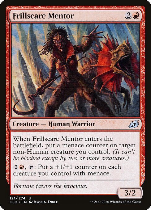 Frillscare Mentor - Ikoria: Lair of Behemoths Magic card