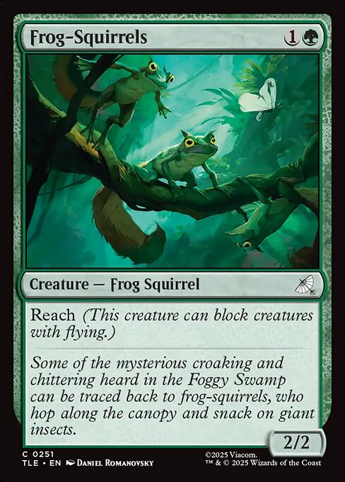 Frog-Squirrels - Avatar: The Last Airbender Eternal Magic card