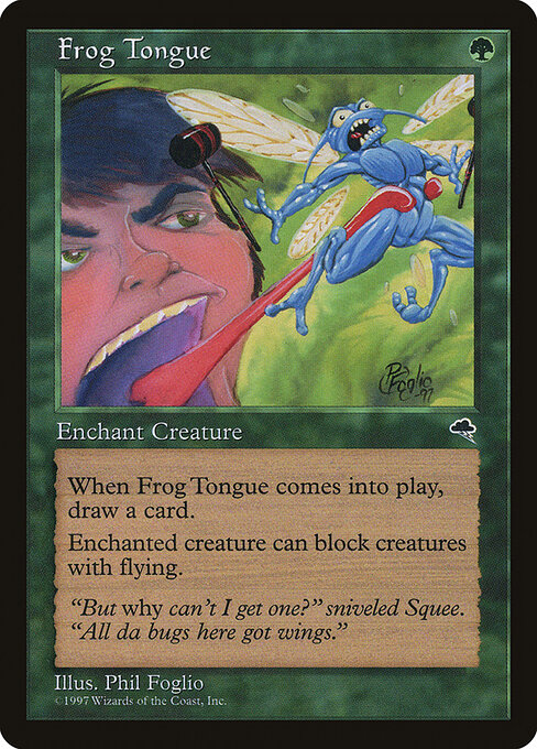 Frog Tongue - Tempest Magic card
