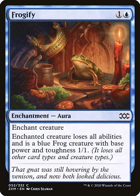 Frogify - Double Masters Magic card