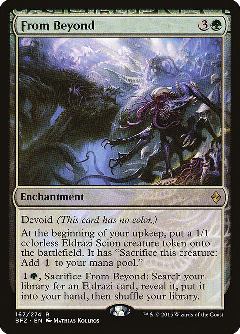 From Beyond - Battle for Zendikar Magic card