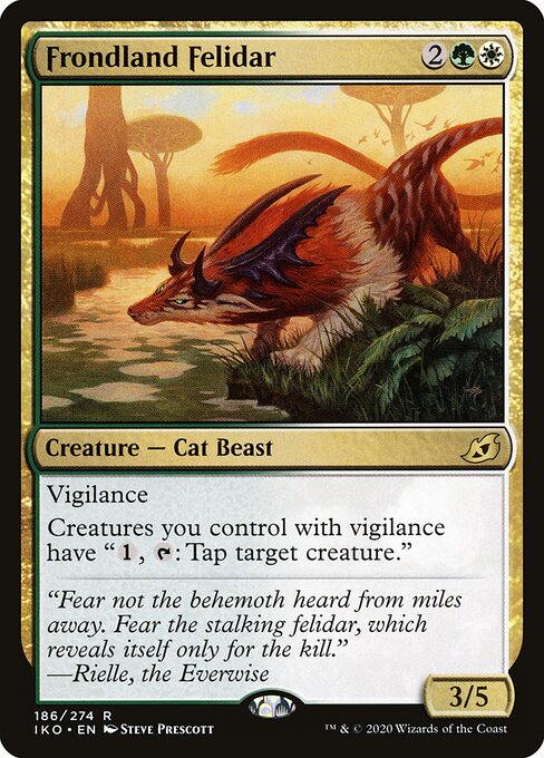 Frondland Felidar - Ikoria: Lair of Behemoths Magic card