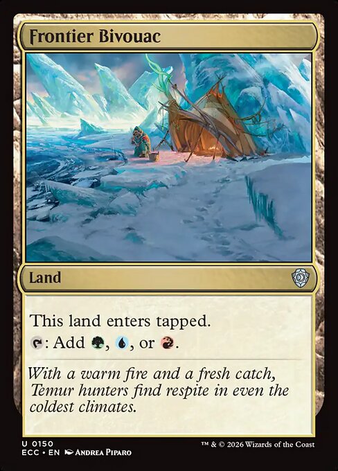 Frontier Bivouac - Lorwyn Eclipsed Commander Magic card