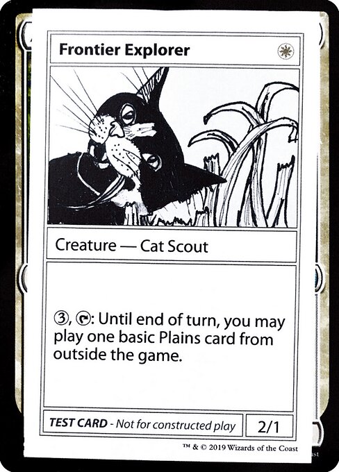 Frontier Explorer - Mystery Booster Playtest Cards 2021 Magic card