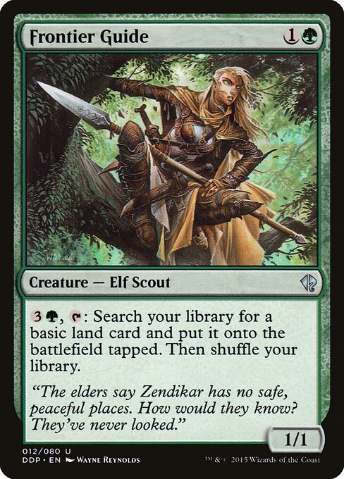 Frontier Guide - Duel Decks: Zendikar vs. Eldrazi Magic card