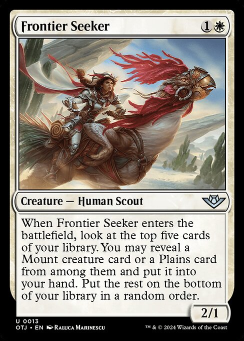 Frontier Seeker - Outlaws of Thunder Junction Magic card