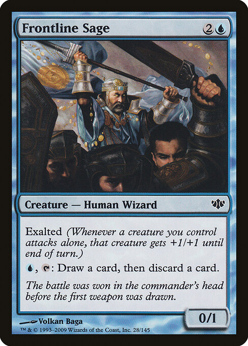 Frontline Sage - Conflux Magic card