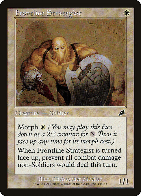 Frontline Strategist - Scourge Magic card