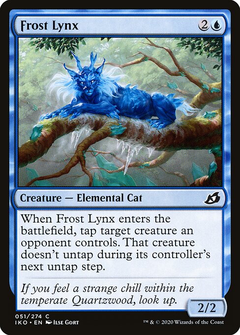 Frost Lynx - Ikoria: Lair of Behemoths Magic card
