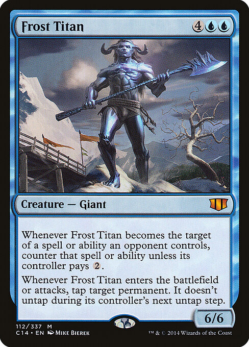 Frost Titan - Commander 2014 (#112) - Illustrated by Mike Bierek - Magic: The Gathering Card